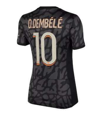Paris Saint-Germain Ousmane Dembele #10 Tredje Tröja Kvinnor 2023-24 Kortärmad